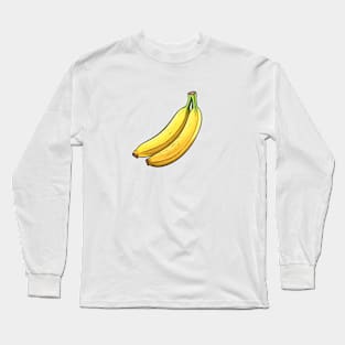 Bananas Art Long Sleeve T-Shirt